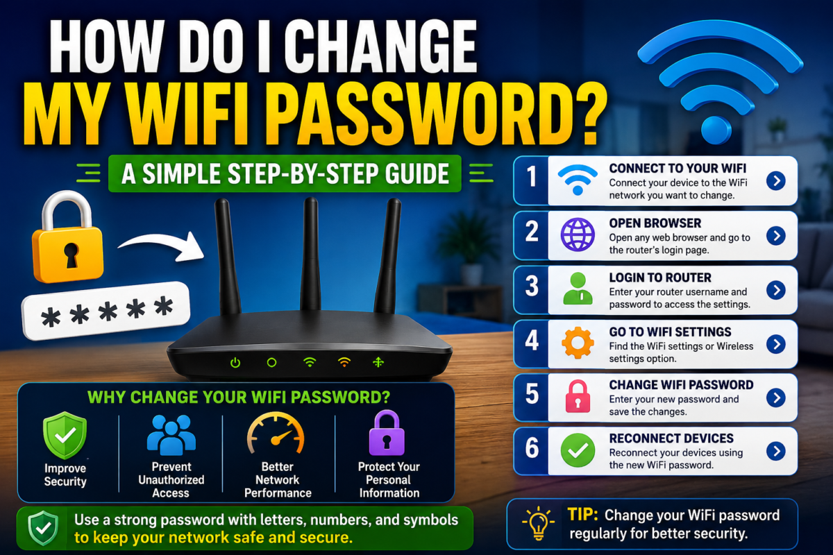 How Do I Change My WiFi Password? A Simple Step-by-Step Guide