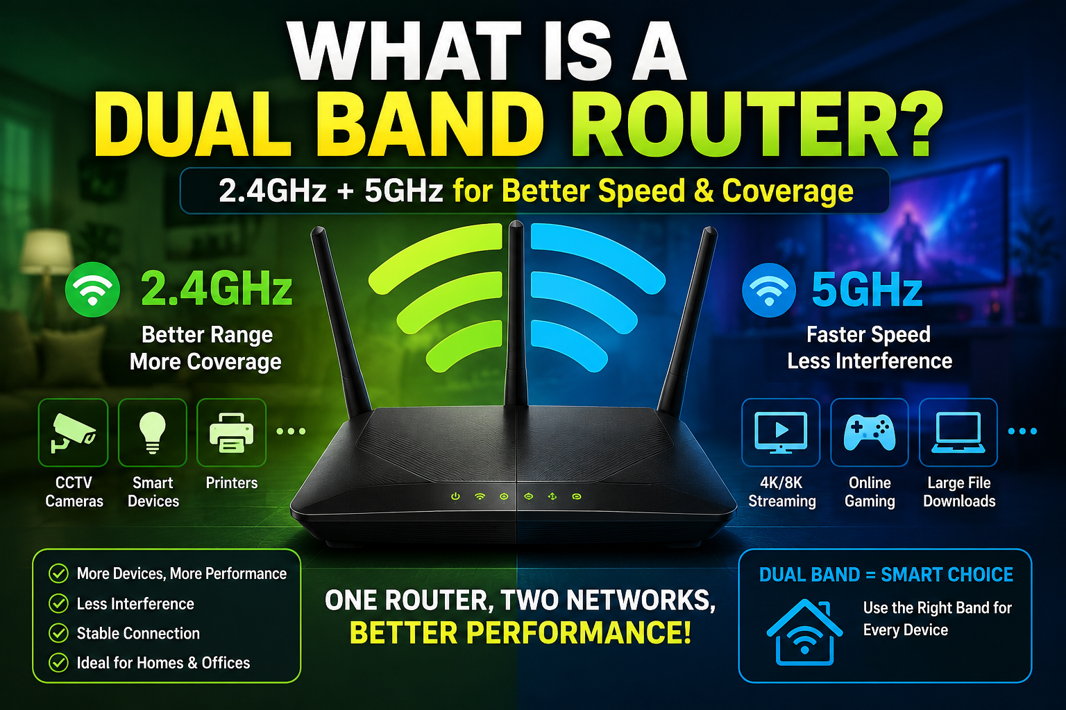 What Is a Dual Band Router? A Complete Beginner’s Guide